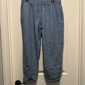 Women’s Blue Casual Drawstring Pants